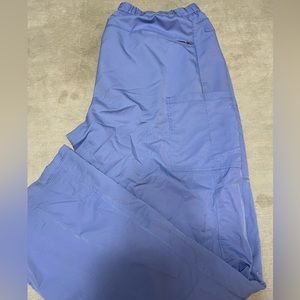 Dickies ceil blue tall scrub pants